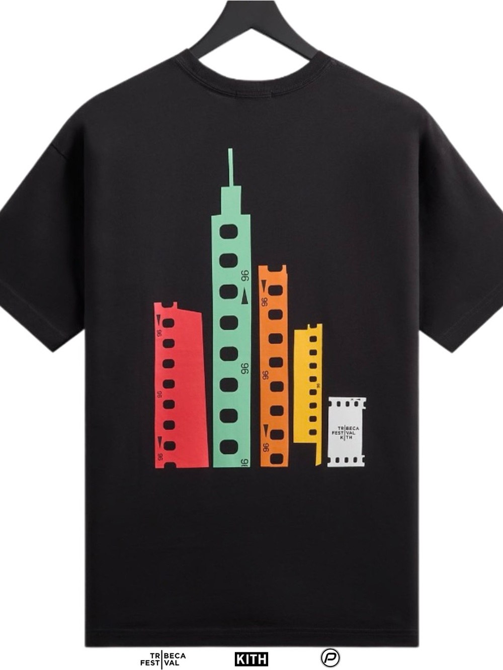 Kith for New York Tribeca Festival Buildings Tee • Black • 2026
